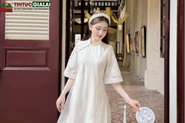Áo Dài Gia Lai Cưới Hỏi – Bảo Nhi