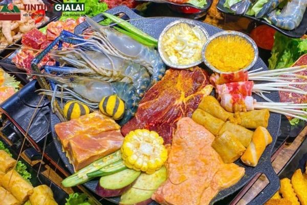 Buffet Nướng Chảo Gang