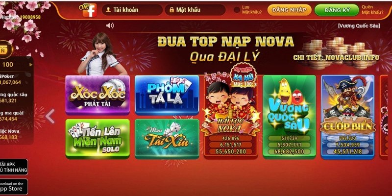 Danh sách trò chơi được cập nhật liên tục làm người tham gia phải choáng ngợp